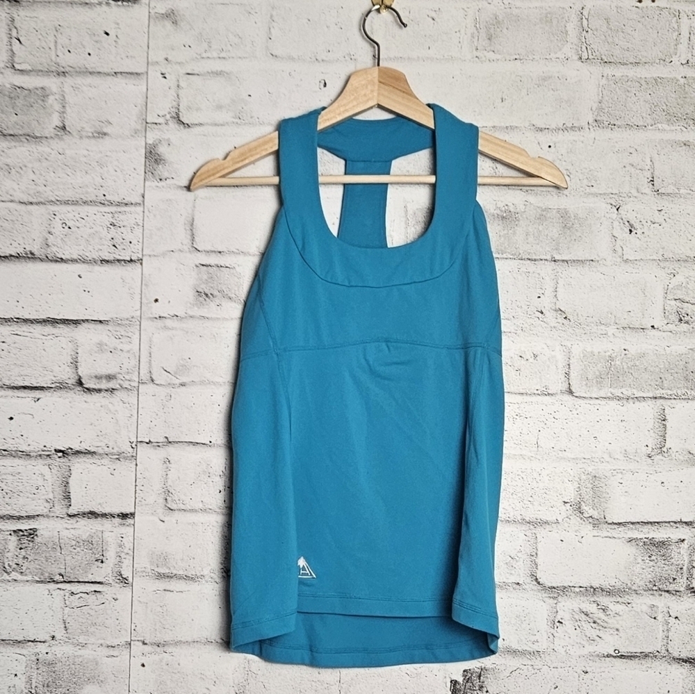Lululemon Tank Top Womens 8 Blue Racerback Athletic Yoga Workout
